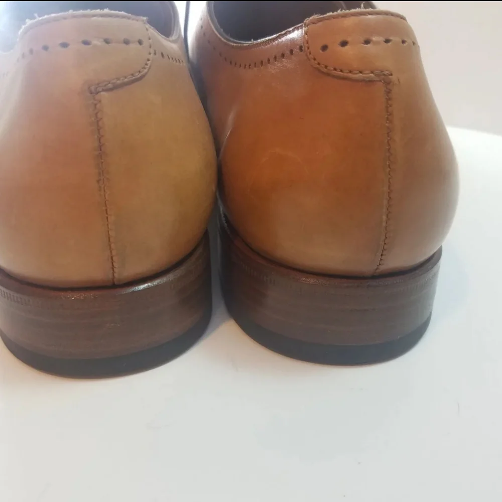 Franceschetti for Barney's New York Size 45 Leather Dress Shoes Made in Italy